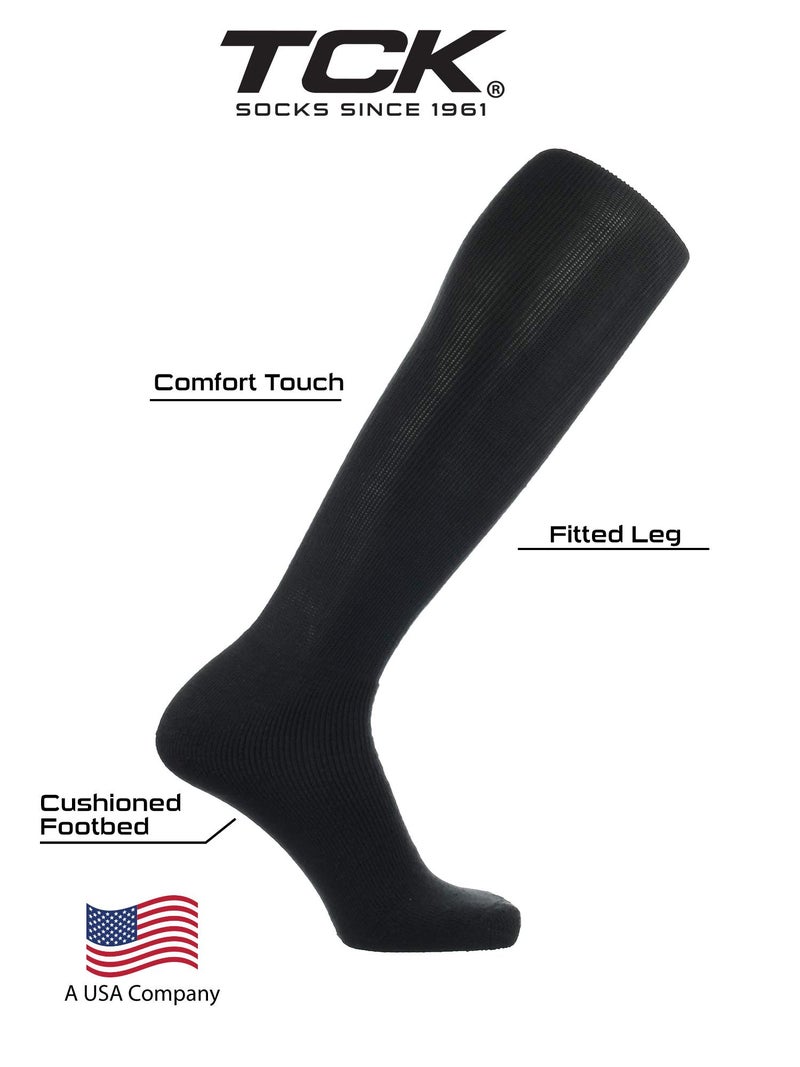 TCK All Sport Tube Socks for Baseball, Football, Soccer, Volleyball & More â€“ Moisture Wicking Over the Calf Athletic Sock - Image 3
